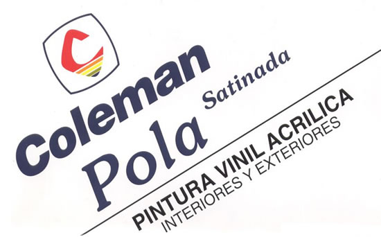 Coleman Pola, pinturas vinil acrilica, queretaro
